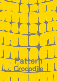Pattern Crocodile tanpopoiro