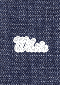 DENIM x WHITE