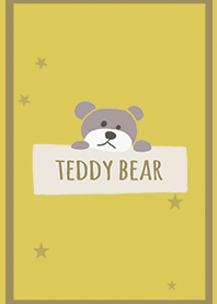 Gold / Teddy bear