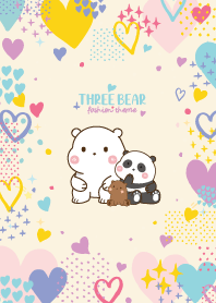 Three Bears Heart Lover