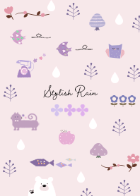 pink stylish rain10_1