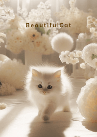 Beautiful Cat-NATURAL FLOWER 14
