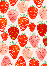Strawberry and strawberry and strawberry