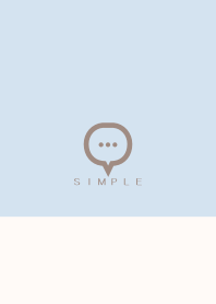 SIMPLE(beige blue)V.1207b