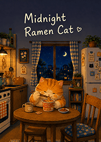 Midnight Ramen Cat