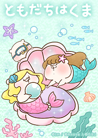 Friend is bear Mermaid