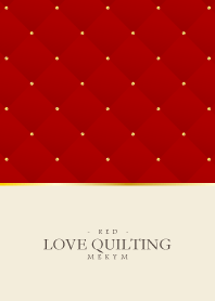LOVE-QUILTING RED 2