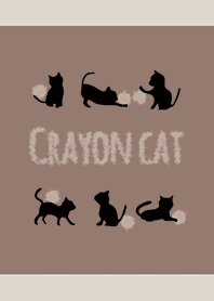 Brown 2 / Crayon Cat