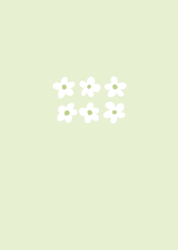 Light yellowgreen little flowers.(Japan)