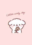Cotton candy dog 1