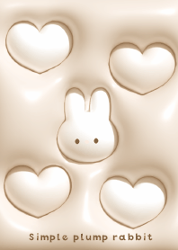 beige Simple plump rabbit 03_2