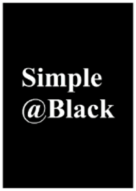 Simple@Black/ver.2