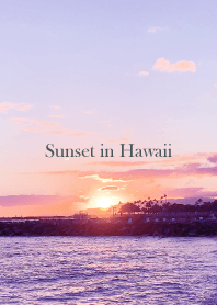 Sunset in Hawaii 3