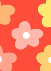 All Flowers 4 red theme