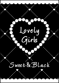 ♡Black&White♡ハート&大人ガーリー