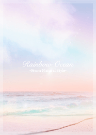 Rainbow ocean #07 / Natural style