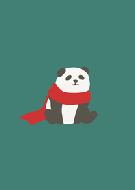 圍巾熊貓