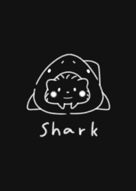 Hedgehog and Shark -black-