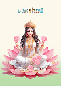 Lakshmi, receives good fortune,