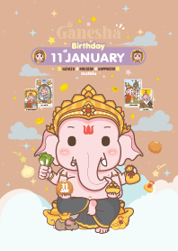 Ganesha x January 11 Birthday