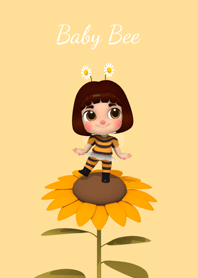 Cute 3D Baby Bee