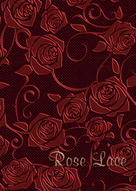 Rose Lace *antique-red