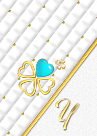 Initial"Y" 12月の誕生石ターコイズと共に