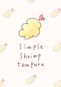 Simple shrimp tempura.