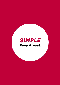 SIMPLE -Keep it real.- THEME 153