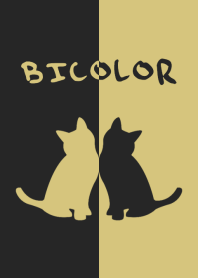 BICOLOR [KittyCat] Ocher&Black 127