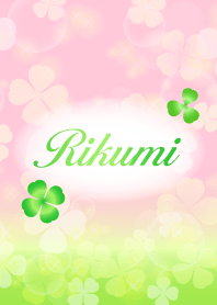 【りくみ】専用幸運のクローバー 桃×緑