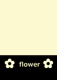 Cream and flower from japan