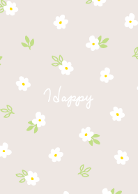 White floret darkish color30 from Japan