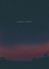 Lonely night in my galaxy