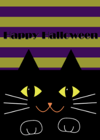 Happy Halloween -Black cat-