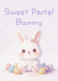甜美粉彩兔兔 (Purple)