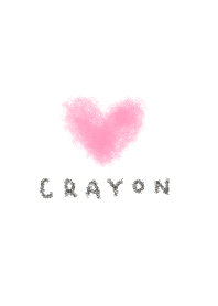 Theme for crayons. heart.