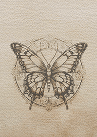 fairy grunge butterfly [beige]