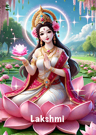 Goddess Lakshmi, finance, work, luck+