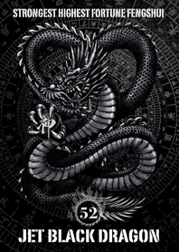 Jet black dragon Lucky 52