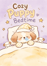 Cozy Puppy Bedtime