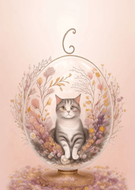 Cat and flowers GsNXP