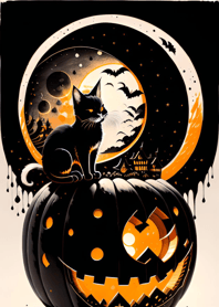 halloween cat 89e63E