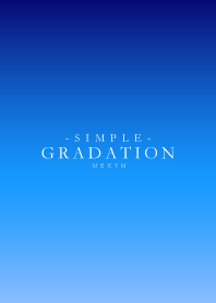 BLUE GRADATION -SIMPLE-