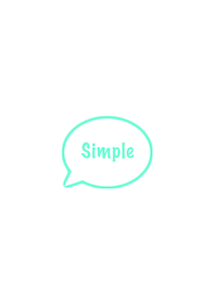 The Simple Speech bubble No,1-W24
