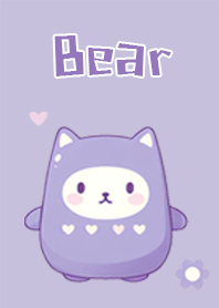 i love purple bear