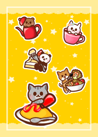 5 Animals! -yellow-