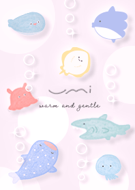 pinkpurple Watercolor gentle sea 08_2