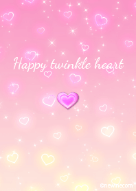 Happy twinkle heart