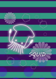 SQUID -Border & polka dots-